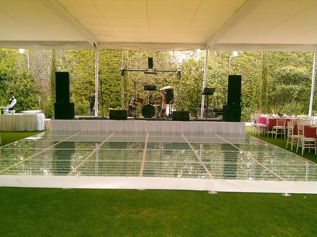 Pista de cristal Boda